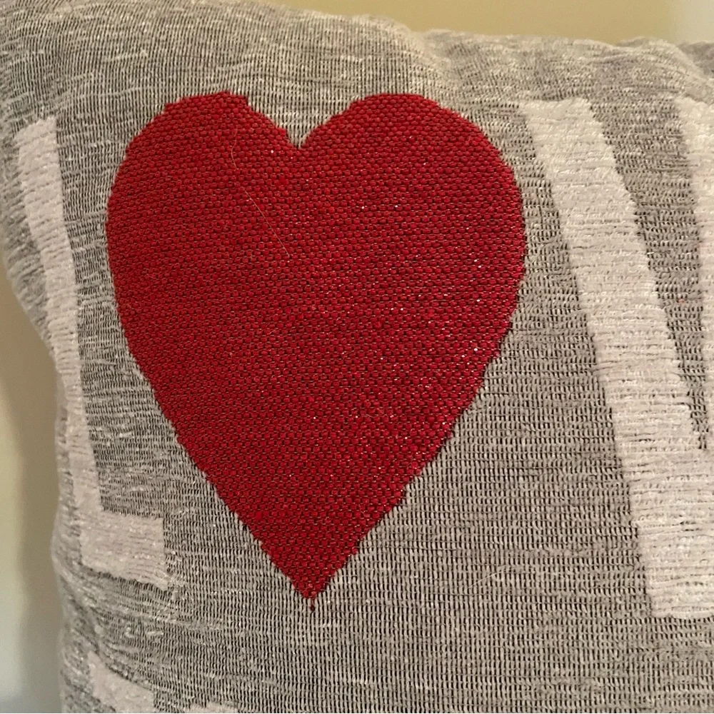 Valentine’s Day Throw Accent Pillow “Love You to the Moon and Back”